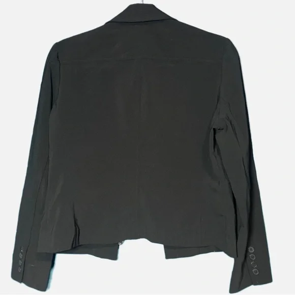 Lauren Ralph Lauren petite black zip-up travel jacket size 4P - Picture 3 of 3